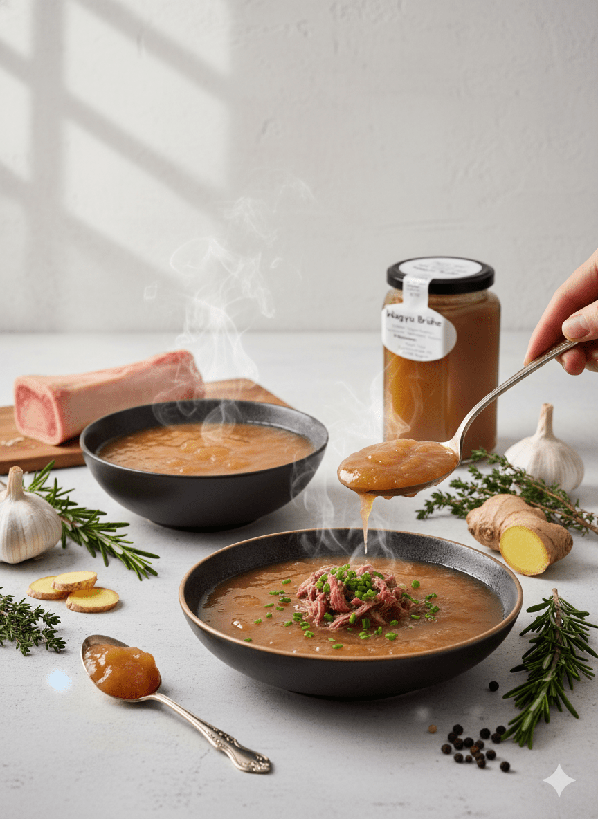 Meat'n'Food Wagyu Knochenbrühe | Kollagen Power für Darm und Gelenke | Meat'n'Food - grillstir.comMeat'n'Food Wagyu Knochenbrühe | Kollagen Power für Darm und Gelenke | Meat'n'FoodLebensmittelMeat'n'Foodgrillstir.com