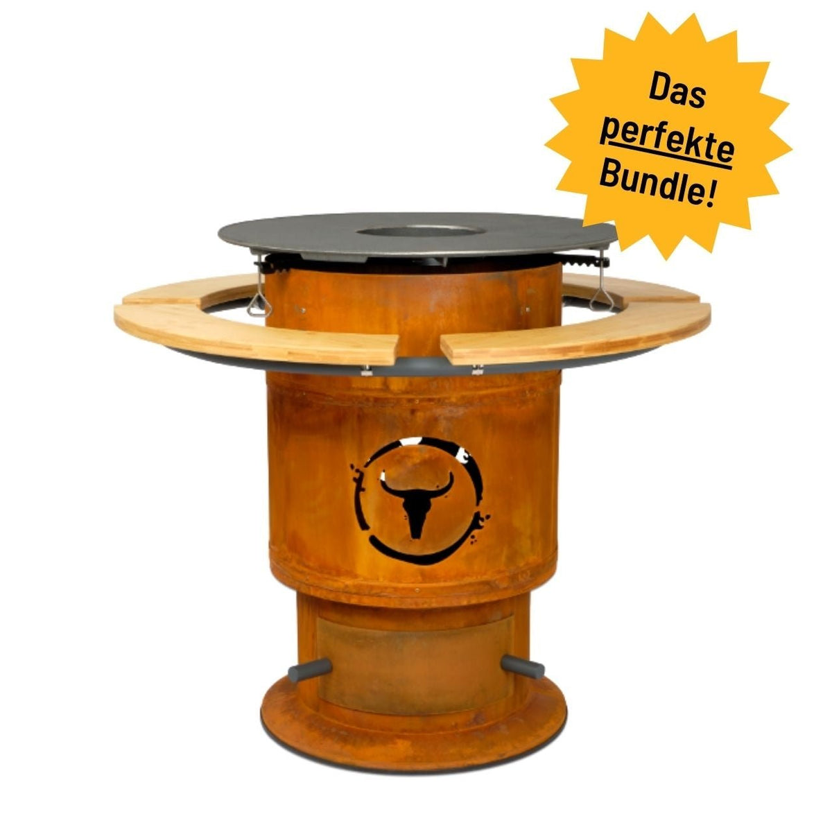 Moesta Bandit FirePlace inkl. lasierten Bambus Ablagen & BBQ - Disk - grillstir.comMoesta Bandit FirePlace inkl. lasierten Bambus Ablagen & BBQ - DiskMoestagrillstir.com195064260664772156
