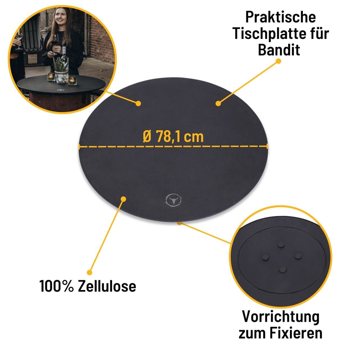 Moesta Bandit FirePlace Tischplatte PaperPlank, schwarz - grillstir.comMoesta Bandit FirePlace Tischplatte PaperPlank, schwarzMoestagrillstir.comMO191764260664772460