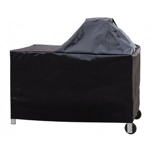 Monolith Abdeckhaube, Teaktisch - grillstir.comMonolith Abdeckhaube, TeaktischMonolithgrillstir.com