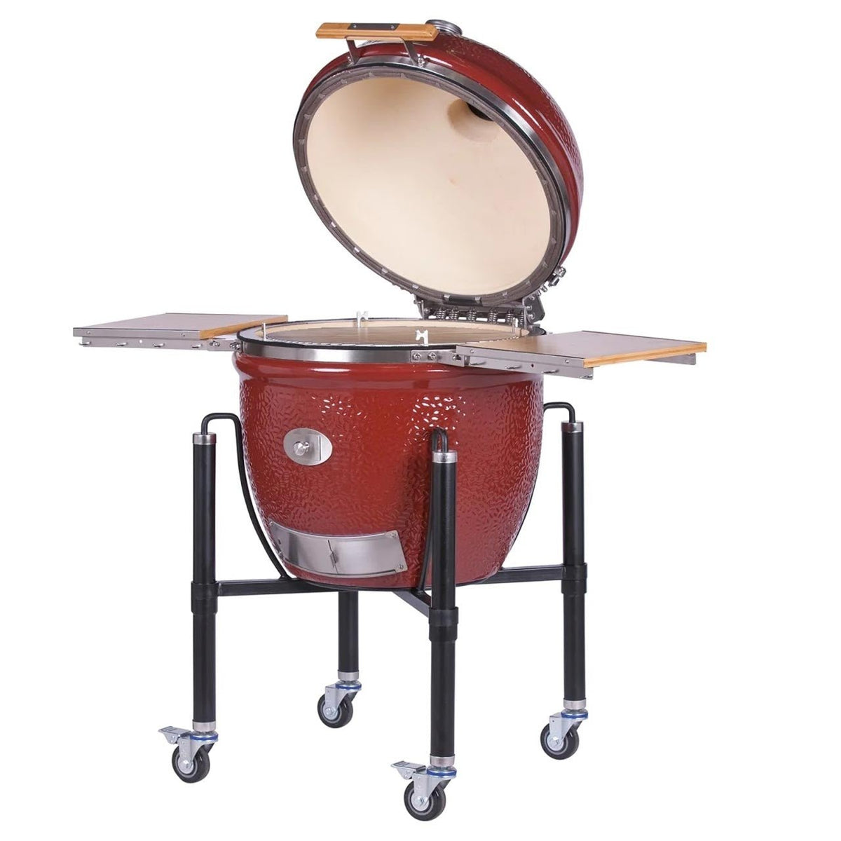 Monolith LeChef Pro - Serie 2.0 – RED mit Gestell, 55 cm Edelstahlrost, Glasfaserdichtung, Smart Grid System - grillstir.comMonolith LeChef Pro - Serie 2.0 – RED mit Gestell, 55 cm Edelstahlrost, Glasfaserdichtung, Smart Grid SystemMonolithgrillstir.com121030 - REDM4260444583385