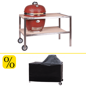 Monolith LeChef Rot Pro 2.0 inklusive Tisch und Abdeckhaube - grillstir.comMonolith LeChef Rot Pro 2.0 inklusive Tisch und Abdeckhaubegrillstir.comgrillstir.com