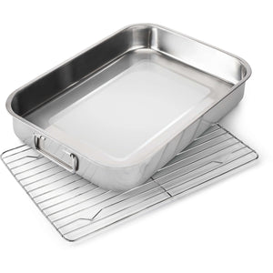 Napoleon Edelstahl - Bräter mit Rost - grillstir.comNapoleon Edelstahl - Bräter mit RostNapoleongrillstir.com560380629162560384