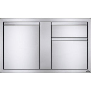 Napoleon Einbau - Türe & 2er Schubladen - Kombination (107 x 61 cm) - grillstir.comNapoleon Einbau - Türe & 2er Schubladen - Kombination (107 x 61 cm)Napoleongrillstir.com