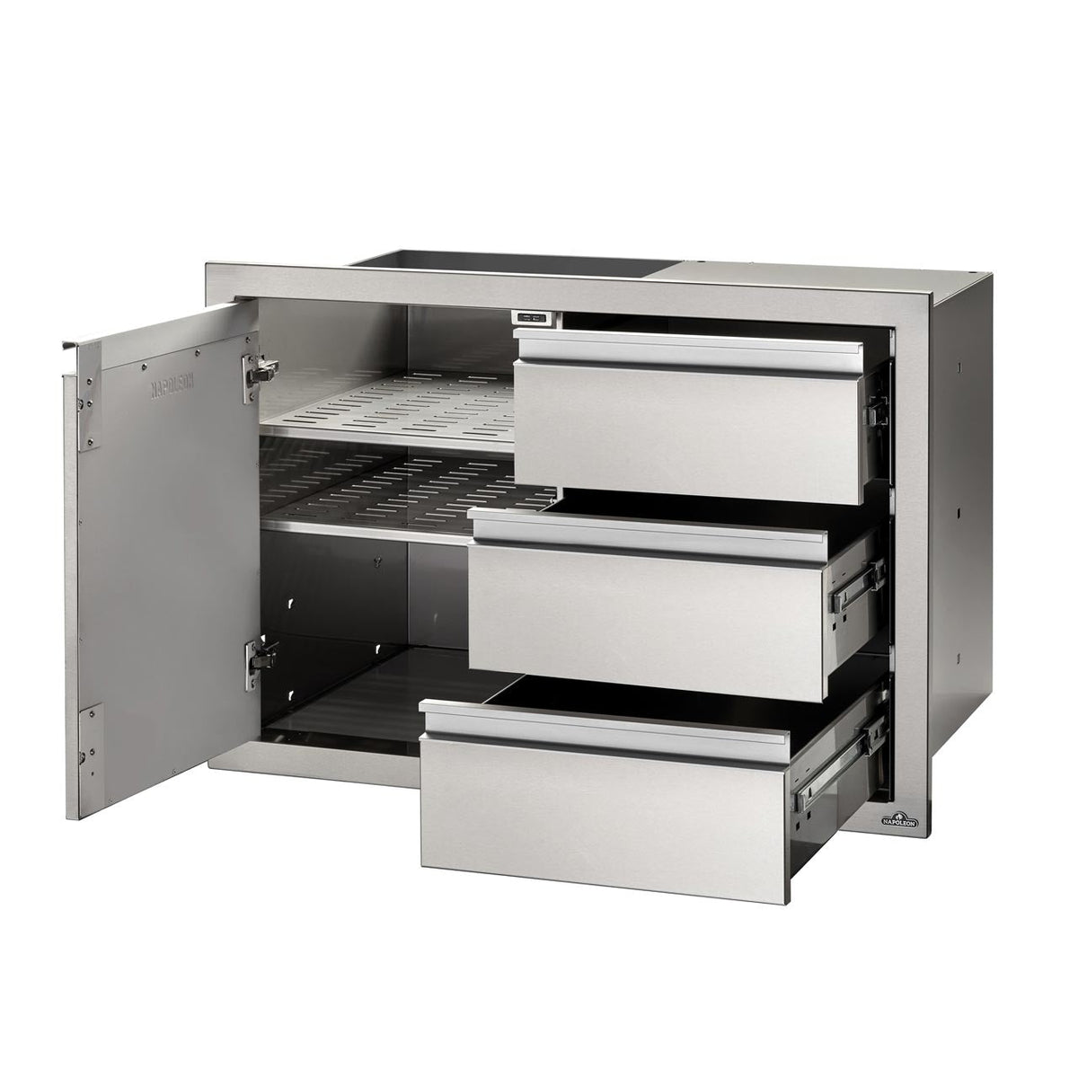 Napoleon Einbau - Türe & 3er Schubladen Kombination (91 x 61 cm) - grillstir.comNapoleon Einbau - Türe & 3er Schubladen Kombination (91 x 61 cm)Napoleongrillstir.comBI - 3624 - 1D3DR0629162131584