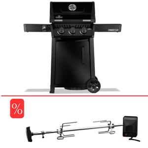 Napoleon Freestyle 365, 3 Hauptbrenner mit Tür, schwarz inkl. Rotisserie - grillstir.comNapoleon Freestyle 365, 3 Hauptbrenner mit Tür, schwarz inkl. RotisserieNapoleongrillstir.com
