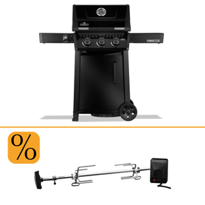Napoleon Freestyle 365, 3 Hauptbrenner mit Tür, schwarz inkl. Rotisserie - grillstir.comNapoleon Freestyle 365, 3 Hauptbrenner mit Tür, schwarz inkl. RotisserieNapoleongrillstir.com