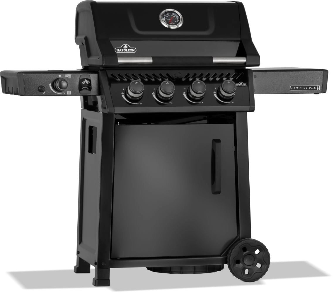 Napoleon Freestyle PRO 425, 4 Hauptbrenner, SIZZLE ZONE und Tür, schwarz | 2026 - grillstir.comNapoleon Freestyle PRO 425, 4 Hauptbrenner, SIZZLE ZONE und Tür, schwarz | 2026Napoleongrillstir.com