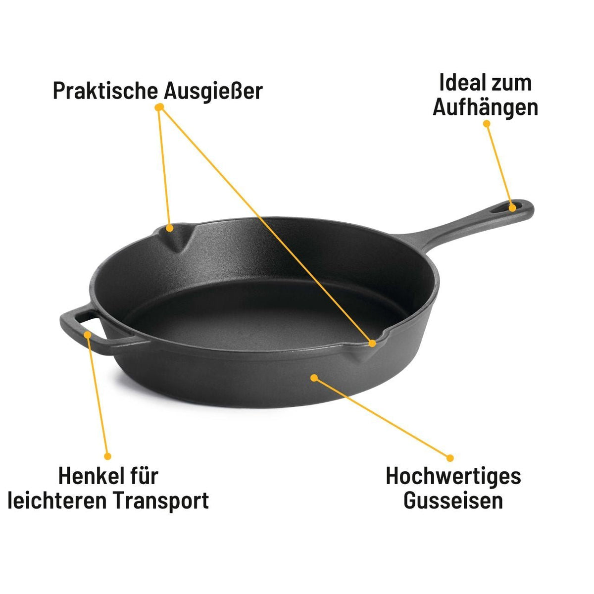 Napoleon Gusseisen Bratpfanne, Ø 30 cm - grillstir.comNapoleon Gusseisen Bratpfanne, Ø 30 cmNapoleongrillstir.com560580629162560582