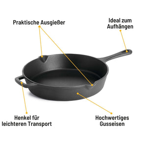 Napoleon Gusseisen Bratpfanne, Ø 30 cm - grillstir.comNapoleon Gusseisen Bratpfanne, Ø 30 cmNapoleongrillstir.com560580629162560582