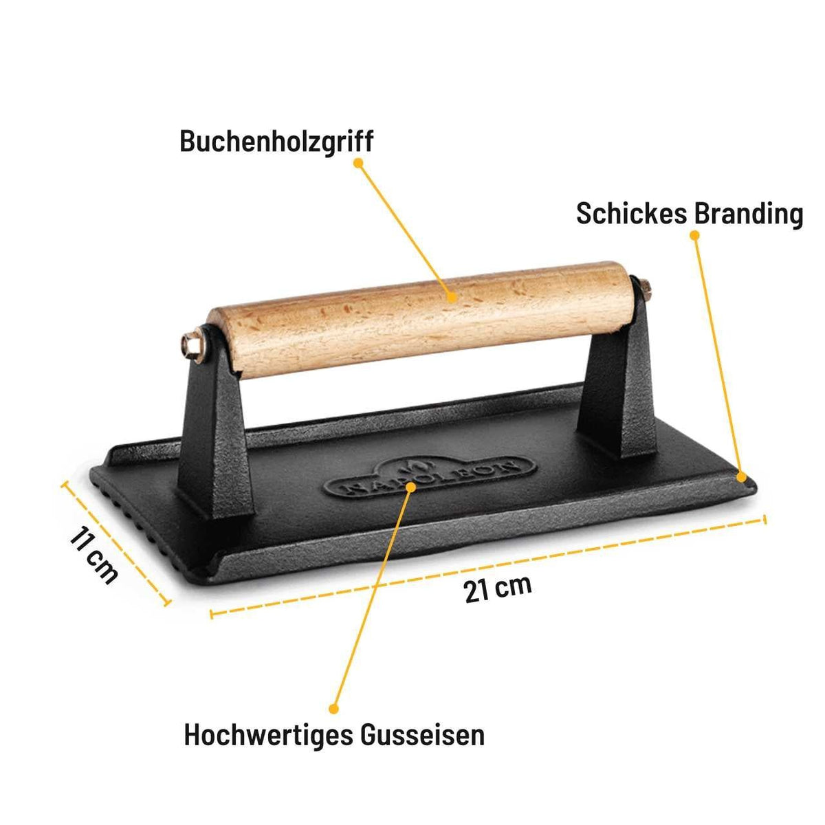 Napoleon Gusseisen Fleischbeschwerer & Burgerpresse - grillstir.comNapoleon Gusseisen Fleischbeschwerer & BurgerpresseNapoleongrillstir.com560560629162560568