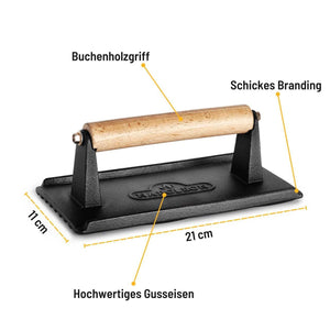 Napoleon Gusseisen Fleischbeschwerer & Burgerpresse - grillstir.comNapoleon Gusseisen Fleischbeschwerer & BurgerpresseNapoleongrillstir.com560560629162560568