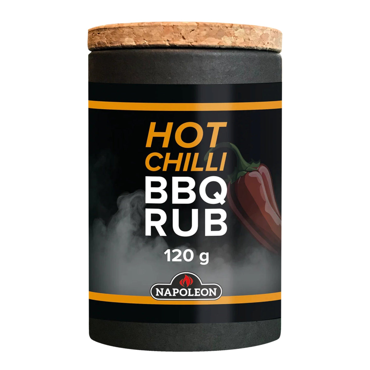 Napoleon Hot Chilli BBQ Rub - 120 g - grillstir.comNapoleon Hot Chilli BBQ Rub - 120 gGewürzNapoleongrillstir.com
