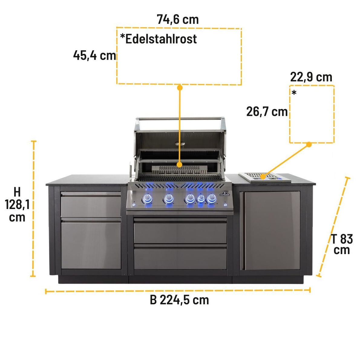 Napoleon Oasis Compact 700 - Series 32" mit Einbau Sizzle Zone - grillstir.comNapoleon Oasis Compact 700 - Series 32" mit Einbau Sizzle ZoneNapoleongrillstir.comODK105 - BIG32P - DE0629162148315