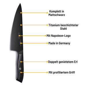 Napoleon Phantom Chef Messer - grillstir.comNapoleon Phantom Chef MesserNapoleongrillstir.com552180629162552181