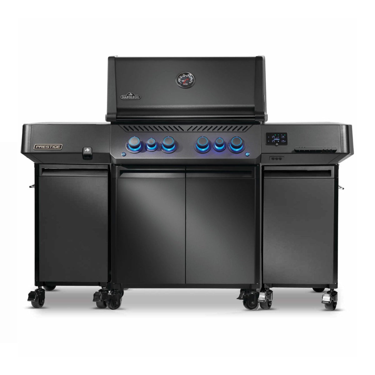 Napoleon Phantom Prestige 500, Connected, Edelstahlguss Roste, Mattschwarz | 2026 inkl. Seitenschränken - grillstir.comNapoleon Phantom Prestige 500, Connected, Edelstahlguss Roste, Mattschwarz | 2026 inkl. SeitenschränkenGrillbundleNapoleongrillstir.com