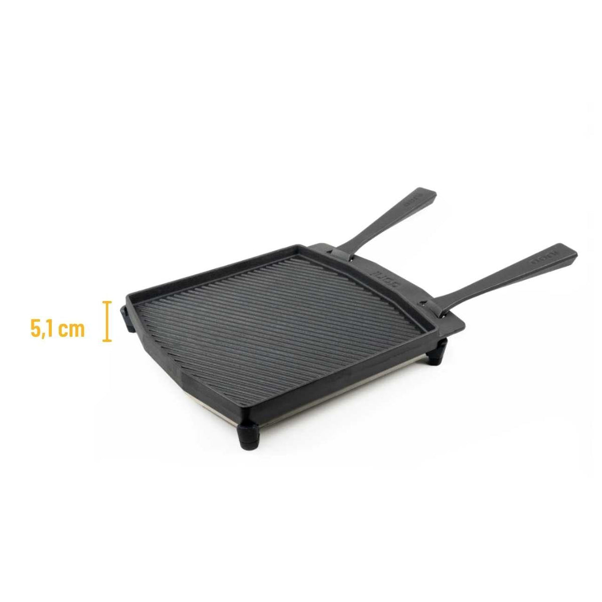 Ooni Gusseisenpfanne - doppelseitige Grizzler - Platte - grillstir.comOoni Gusseisenpfanne - doppelseitige Grizzler - PlatteOonigrillstir.comUU - P0A0005060568342573