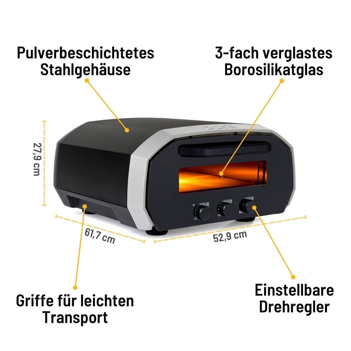 Ooni Volt 12, elektrischer Pizzaofen - grillstir.comOoni Volt 12, elektrischer PizzaofenOonigrillstir.comUU - P12B005060568346748