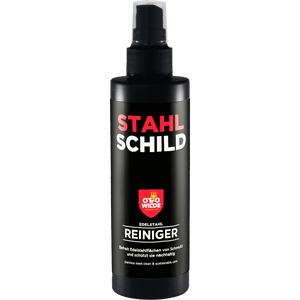 Otto Wilde Edelstahlreiniger Stahlschild, 200ml - grillstir.comOtto Wilde Edelstahlreiniger Stahlschild, 200mlOtto Wildegrillstir.com2003314260630450828