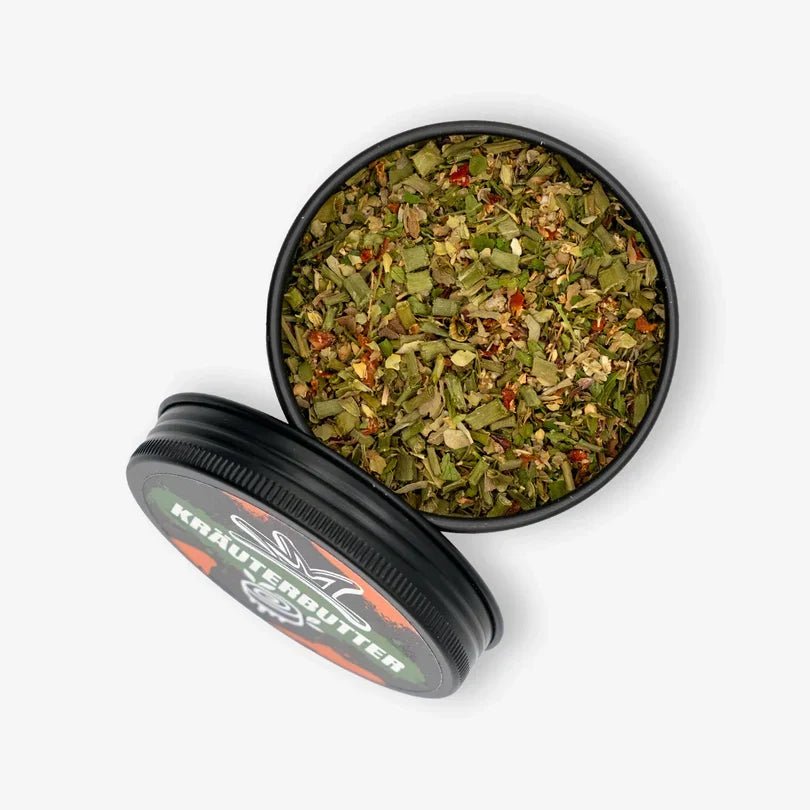Perfect Bite Kräuterbutter (55g) - grillstir.comPerfect Bite Kräuterbutter (55g)GewürzPerfect Bitegrillstir.com
