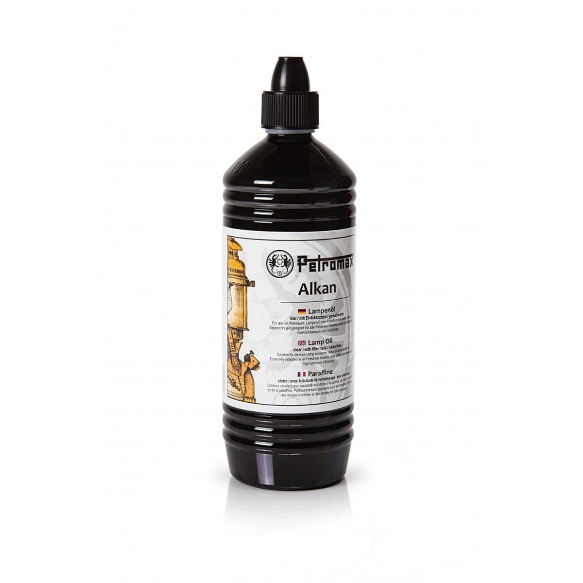 Petromax Alkan Paraffinöl 1 Liter Flasche - grillstir.comPetromax Alkan Paraffinöl 1 Liter FlaschePetromaxgrillstir.comalkan4250435742020