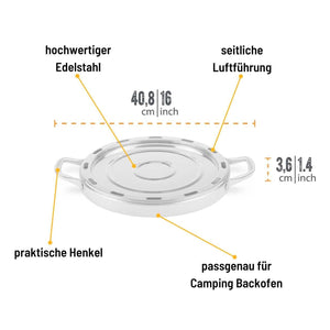 Petromax Backblech für Camping Backofen - grillstir.comPetromax Backblech für Camping BackofenPetromaxgrillstir.comptcamp - oven - bake4250435790854