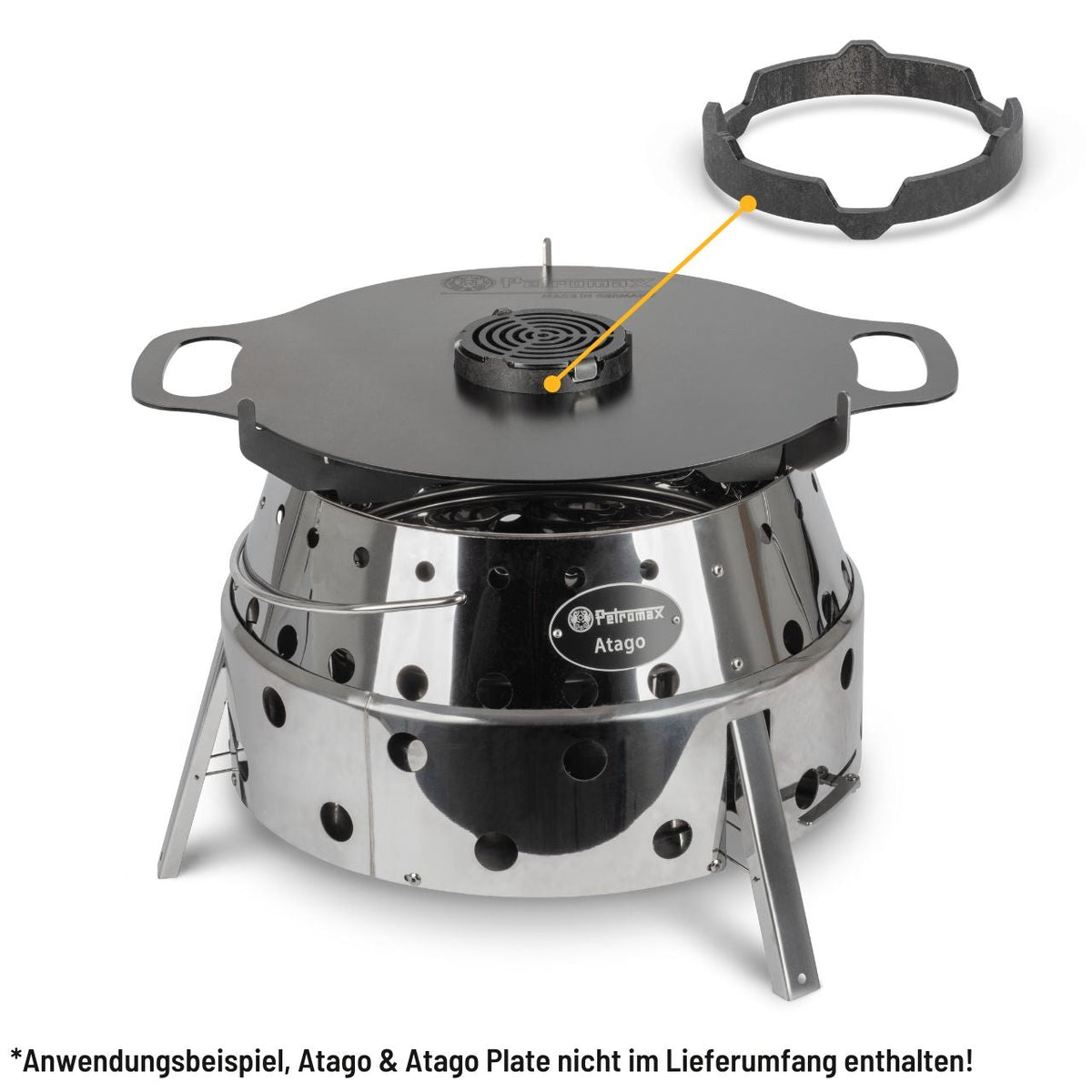 Petromax Kochaufsatz für Atago Grillplatte - grillstir.comPetromax Kochaufsatz für Atago GrillplattePetromaxgrillstir.comptatago - plate - c4250435700303
