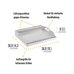 Petromax Plancha Grillplatte für Petromax Gastisch - grillstir.comPetromax Plancha Grillplatte für Petromax GastischPetromaxgrillstir.comptge - plate4250435770221