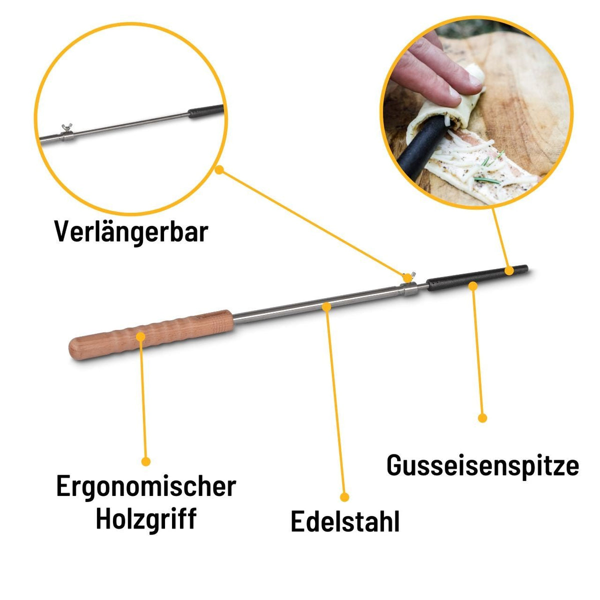 Petromax Stockbrot Spieß - grillstir.comPetromax Stockbrot SpießPetromaxgrillstir.comsts704250435700761