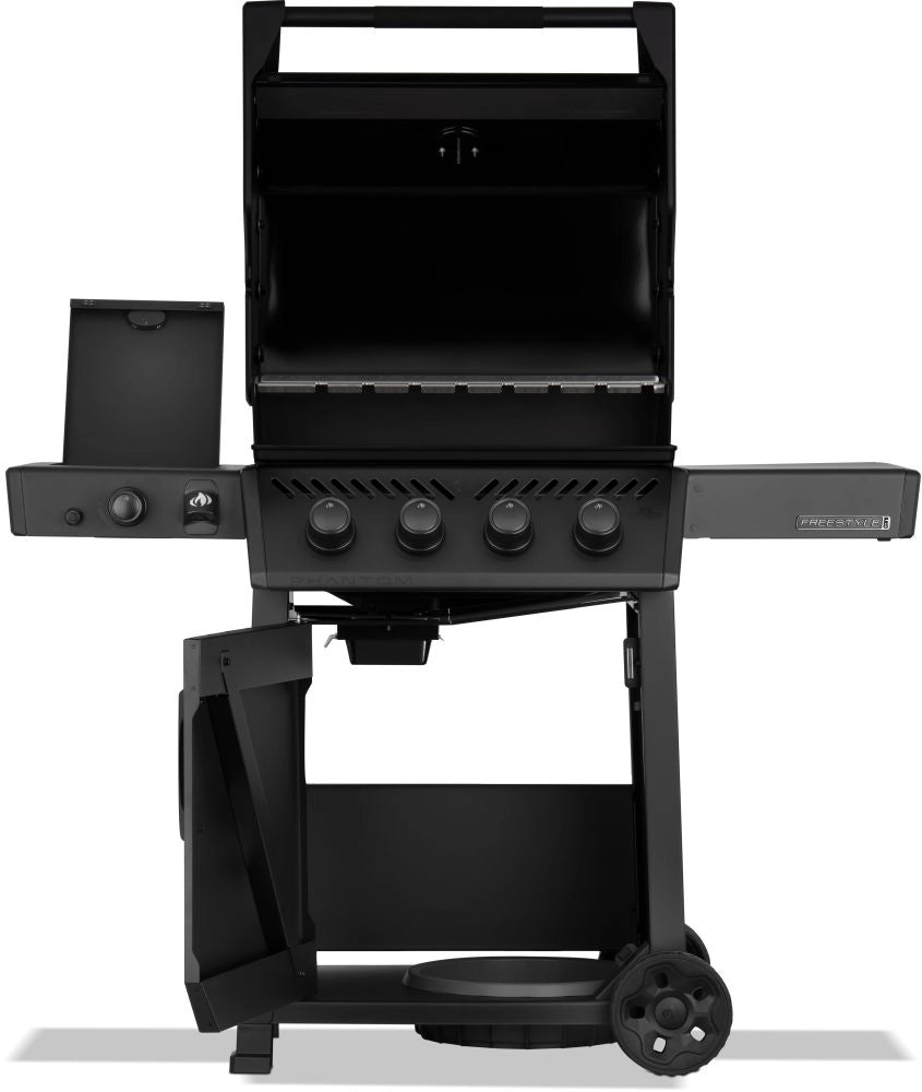 Phantom Freestyle PRO 425, mit Edelstahlrosten, Sizzle Zone und Tür, Mattschwarz | 2026 - grillstir.comPhantom Freestyle PRO 425, mit Edelstahlrosten, Sizzle Zone und Tür, Mattschwarz | 2026GrillNapoleongrillstir.com