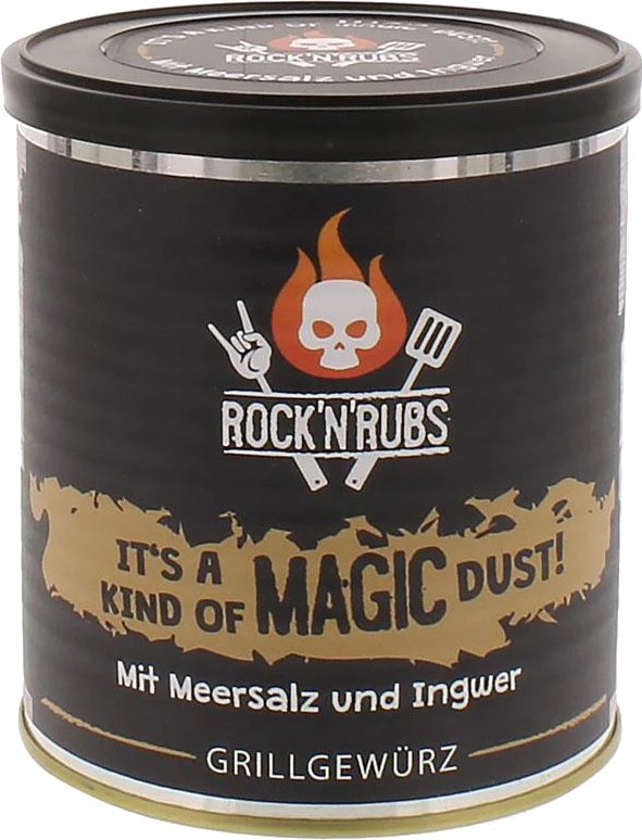 Rock 'n' Rubs It´s a Kind Magic Dust (170g) - grillstir.comRock 'n' Rubs It´s a Kind Magic Dust (170g)Rock n' Rubsgrillstir.com2012468002000104260715220100