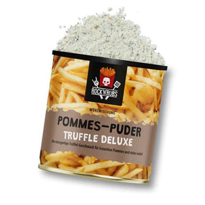 Rock 'n' Rubs Pommes - Puder Truffle Deluxe - 170 g - grillstir.comRock 'n' Rubs Pommes - Puder Truffle Deluxe - 170 gGewürzeRock 'n' Rubsgrillstir.com