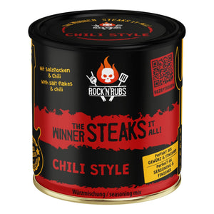 Rock 'n' Rubs The winner steaks it all Chili (140g) Gold Line - grillstir.comRock 'n' Rubs The winner steaks it all Chili (140g) Gold LineRock n' Rubsgrillstir.com2012468005000004260715222807