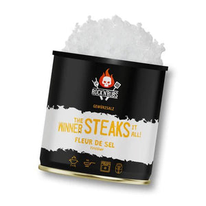 Rock 'n' Rubs The winner steaks it all - Fleur de Sel - 220 g - grillstir.comRock 'n' Rubs The winner steaks it all - Fleur de Sel - 220 gGewürzeRock 'n' Rubsgrillstir.com
