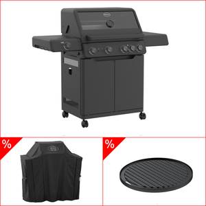 Rösle BBQ Station AllFlame Hero 4 Brenner Gasgrill – 50mbar Bundle - grillstir.comRösle BBQ Station AllFlame Hero 4 Brenner Gasgrill – 50mbar BundleGrillbundleRöslegrillstir.com