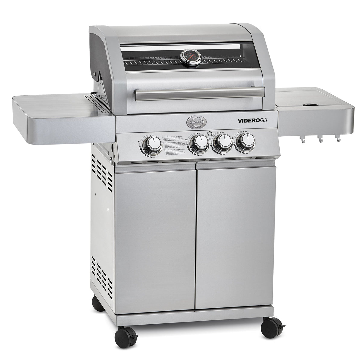 Rösle Gasgrill BBQ - Station VIDERO G3 Edelstahl 50 mbar - grillstir.comRösle Gasgrill BBQ - Station VIDERO G3 Edelstahl 50 mbarRöslegrillstir.com255214004293255211