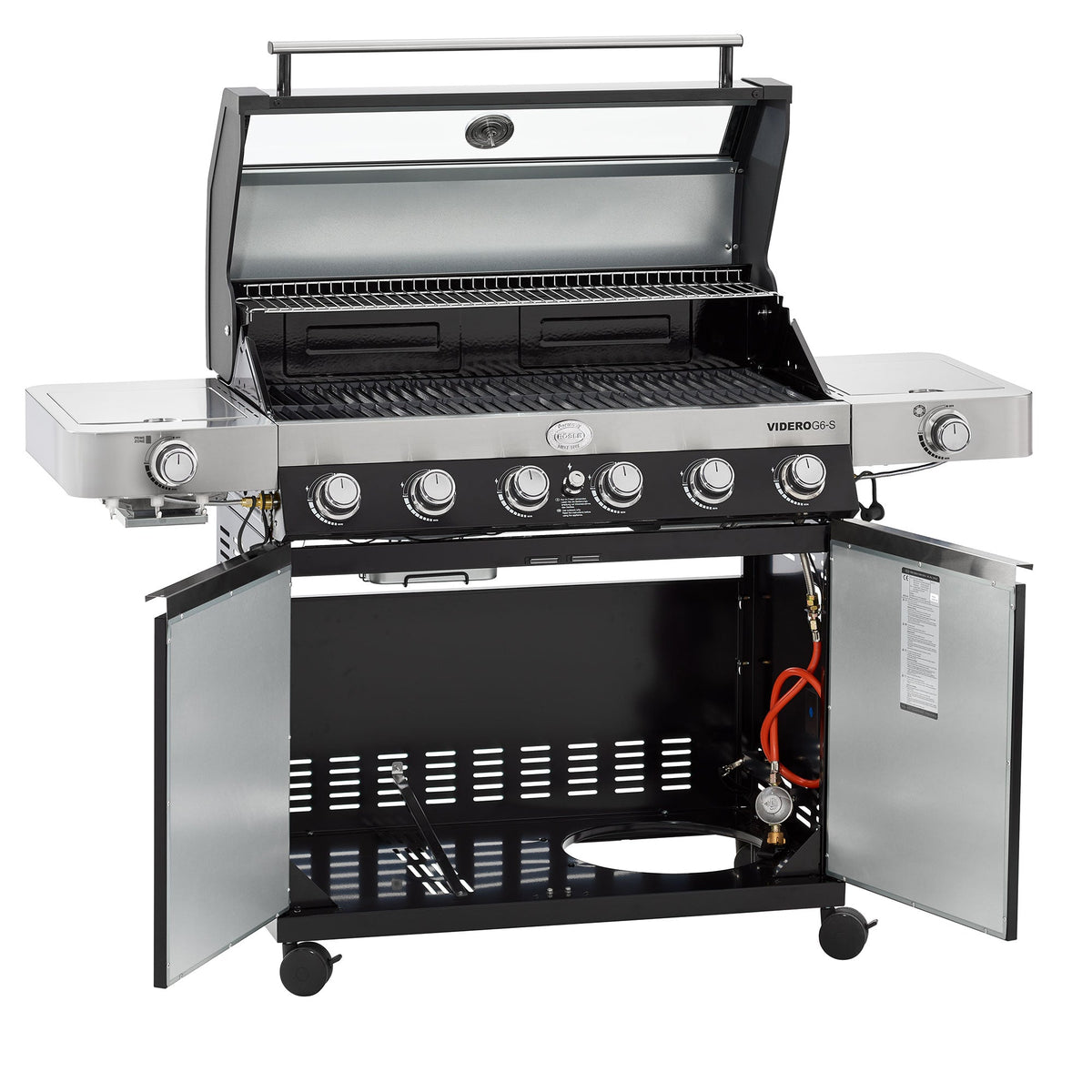 Rösle Gasgrill BBQ - Station VIDERO G6 - S Vario+ schwarz 50 mbar - grillstir.comRösle Gasgrill BBQ - Station VIDERO G6 - S Vario+ schwarz 50 mbarRöslegrillstir.com255274004293255273