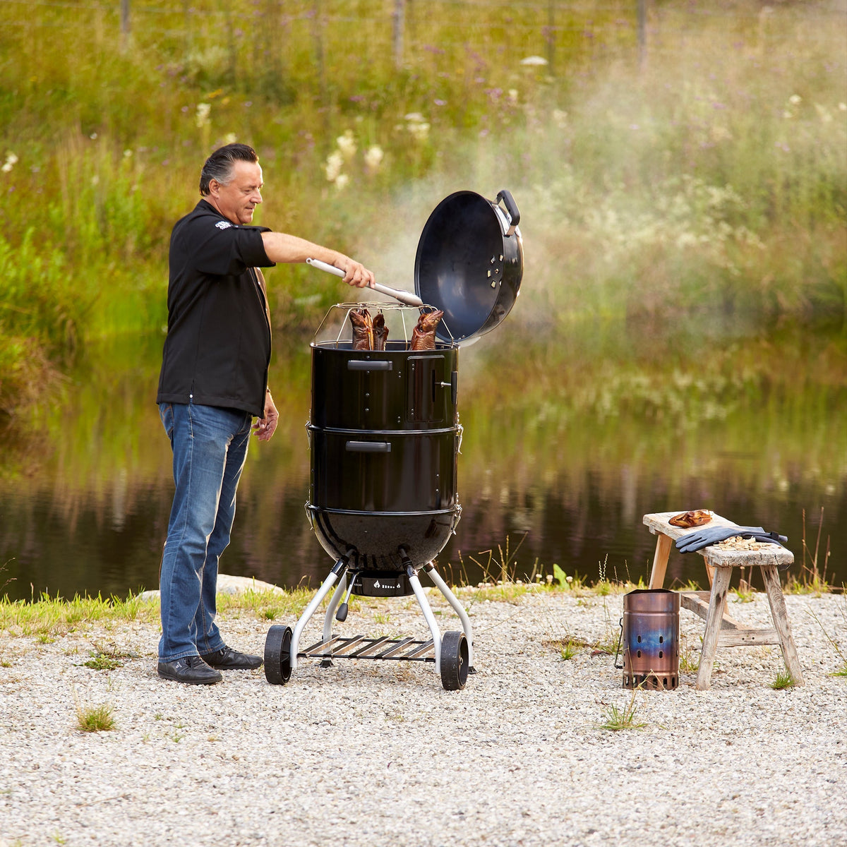 Rösle Smoker No.1 F50 - S schwarz (Ø 50 cm) - grillstir.comRösle Smoker No.1 F50 - S schwarz (Ø 50 cm)Röslegrillstir.com250094004293250094
