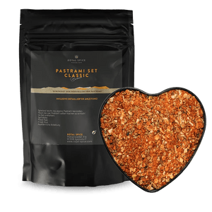 Royal Spice Pastrami Set Classic NY Style 400g für bis zu 4 Kg Pastrami - grillstir.comRoyal Spice Pastrami Set Classic NY Style 400g für bis zu 4 Kg PastramiGewürzeRoyal Spicegrillstir.com