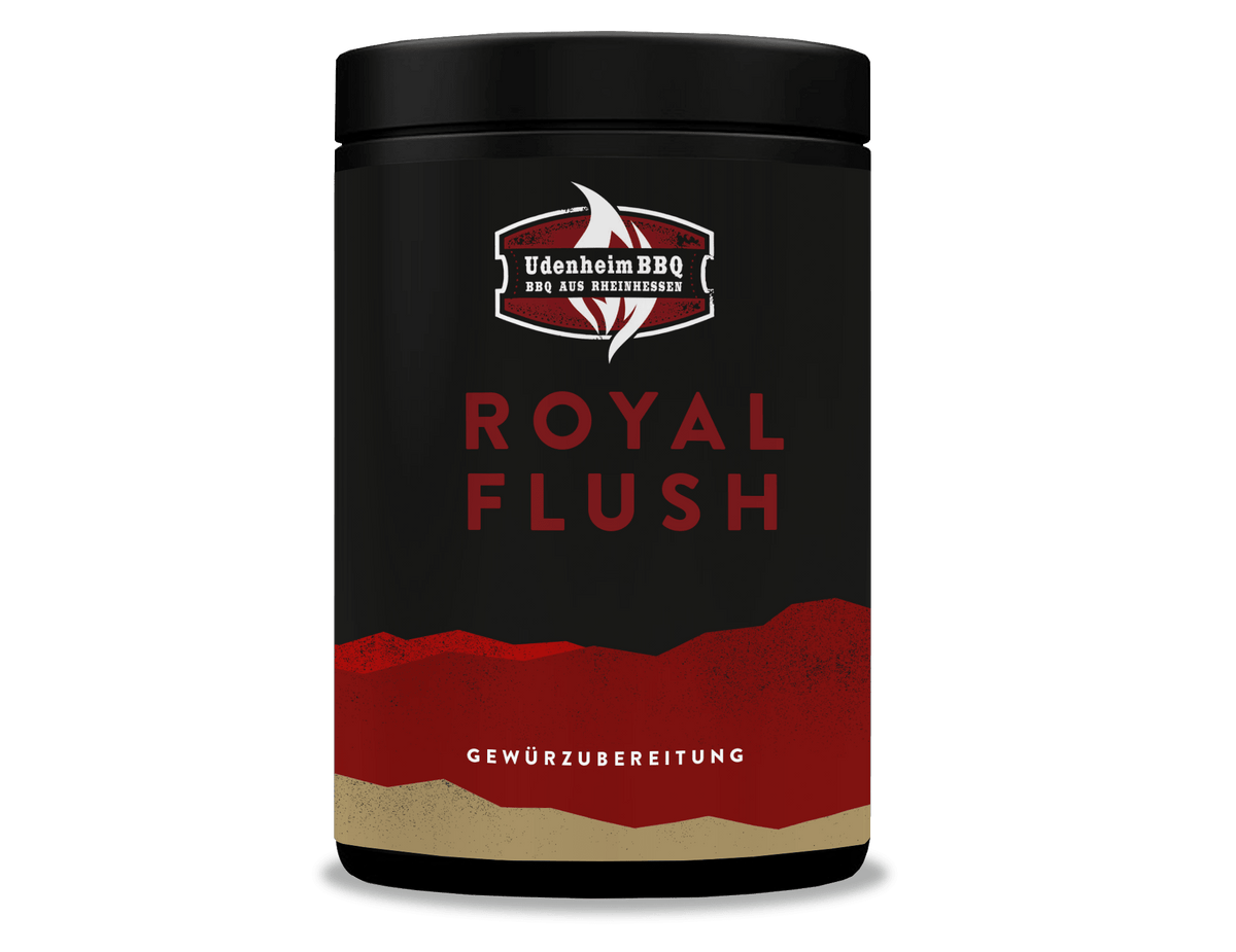 Royal Spice Royal Flush Rub Udenheim BBQ - grillstir.comRoyal Spice Royal Flush Rub Udenheim BBQGewürzeRoyal Spicegrillstir.com