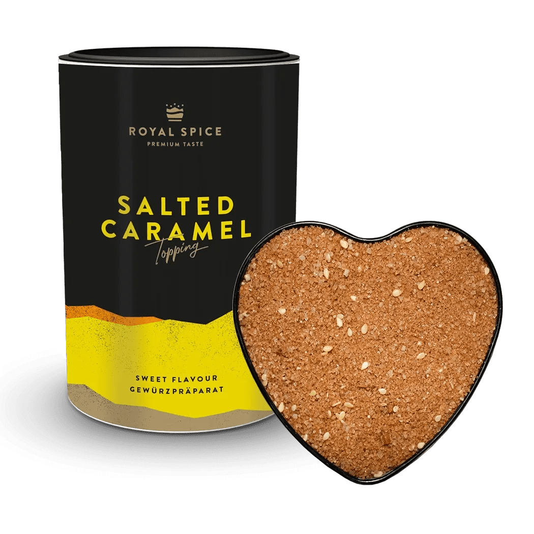 Royal Spice Salted Caramel Gewürz, 120g Dose - grillstir.comRoyal Spice Salted Caramel Gewürz, 120g DoseGewürzeRoyal Spicegrillstir.com