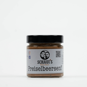 Schaui's Preiselbeersenf, 200 g - grillstir.comSchaui's Preiselbeersenf, 200 gSchaui'sgrillstir.com