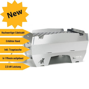 Skotti Grill 2.0, transportabler & klappbarer Campinggrill, 2,5 kW Leistung - grillstir.comSkotti Grill 2.0, transportabler & klappbarer Campinggrill, 2,5 kW LeistungSkottigrillstir.com