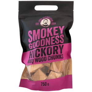 Smokey Goodness BBQ Wood Chunks - Hickory - 750 g - grillstir.comSmokey Goodness BBQ Wood Chunks - Hickory - 750 gSmokey Goodnessgrillstir.com