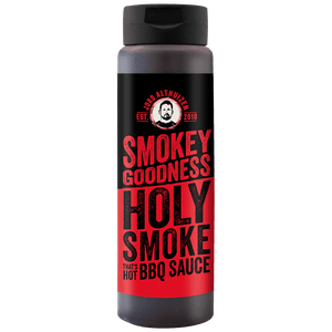 Smokey Goodness Holy Smoke Thats Hot! BBQ Sauce - 500 ml - grillstir.comSmokey Goodness Holy Smoke Thats Hot! BBQ Sauce - 500 mlSmokey Goodnessgrillstir.com