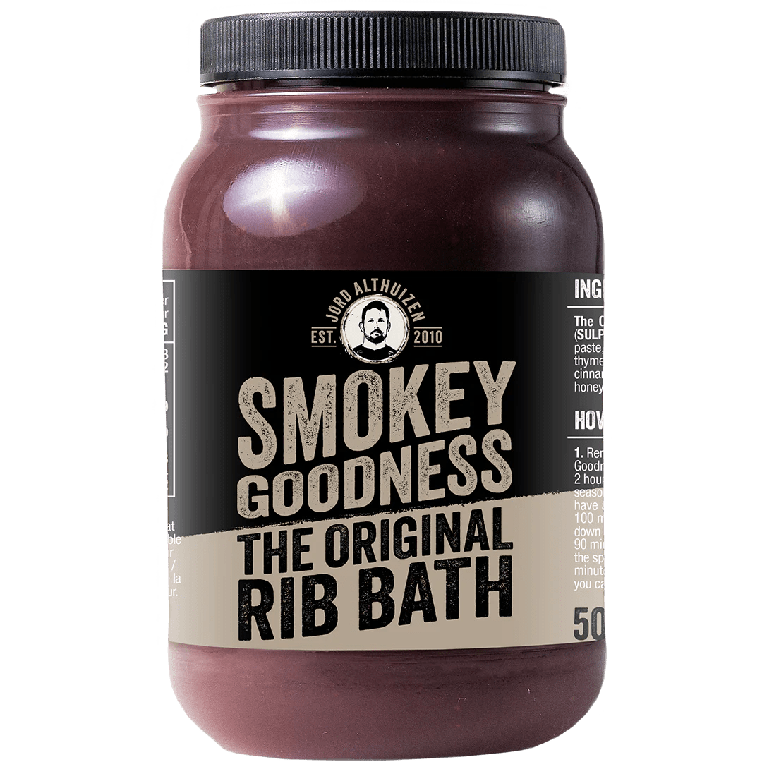 Smokey Goodness Original Rib Bath 500 ml - grillstir.comSmokey Goodness Original Rib Bath 500 mlSmokey Goodnessgrillstir.com