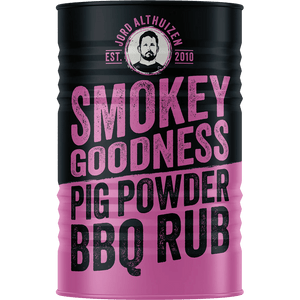Smokey Goodness PIG Powder BBQ Rub - 250 g - grillstir.comSmokey Goodness PIG Powder BBQ Rub - 250 gSmokey Goodnessgrillstir.com