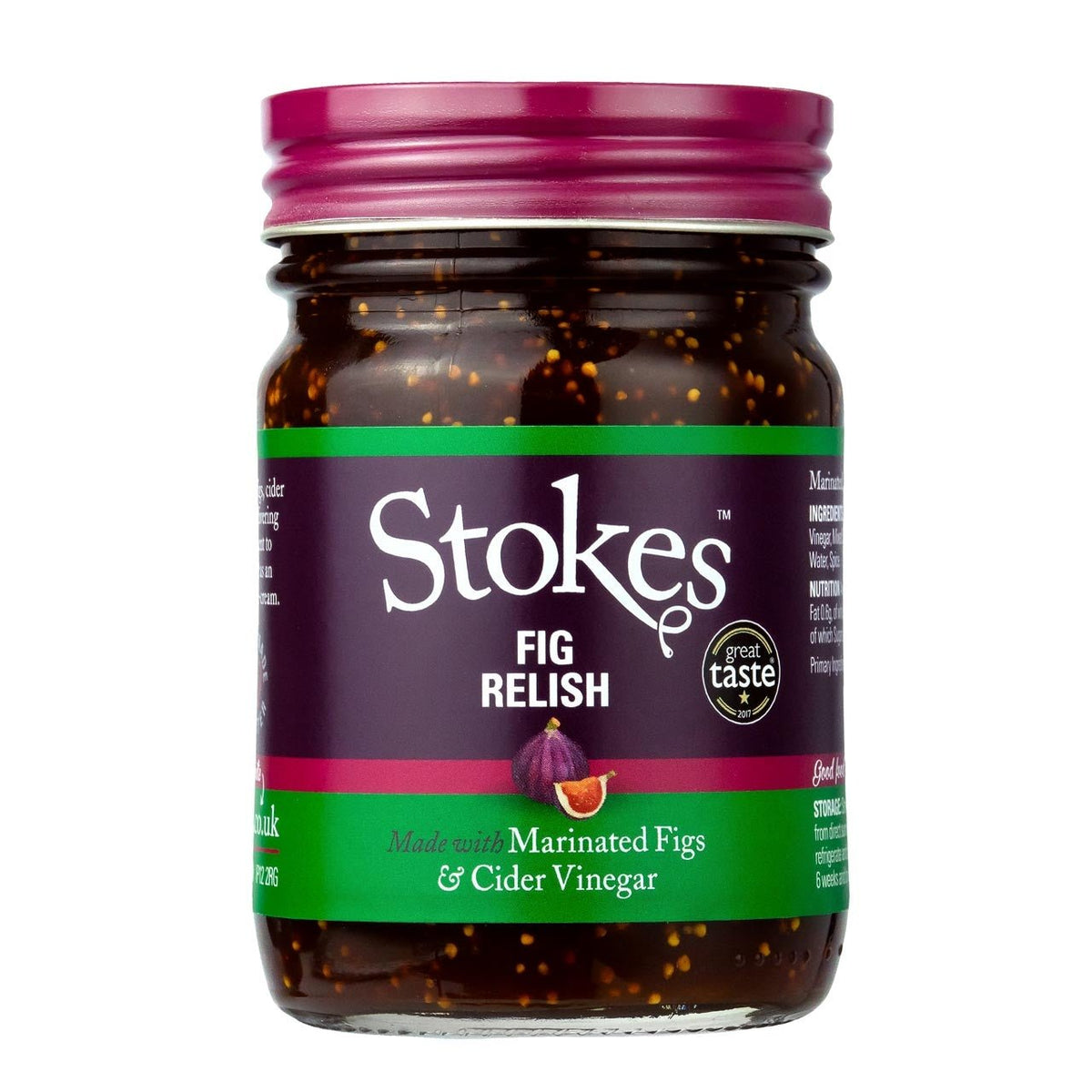 Stokes Sauces Fig Relish - 250g - grillstir.comStokes Sauces Fig Relish - 250gStokesgrillstir.com