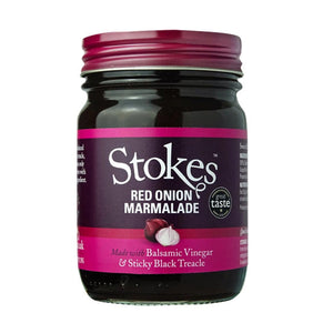 Stokes Sauces Red Onion Marmalade - 265g - grillstir.comStokes Sauces Red Onion Marmalade - 265gStokesgrillstir.com