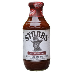 Stubb's Dr. Pepper Bar - B - Q Sauce, 450ml - grillstir.comStubb's Dr. Pepper Bar - B - Q Sauce, 450mlStubbsgrillstir.com